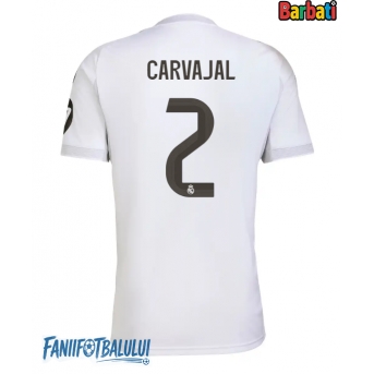 Real Madrid Daniel Carvajal #2 Tricou Fotbal Replică 2025-26 Barbati Acasa